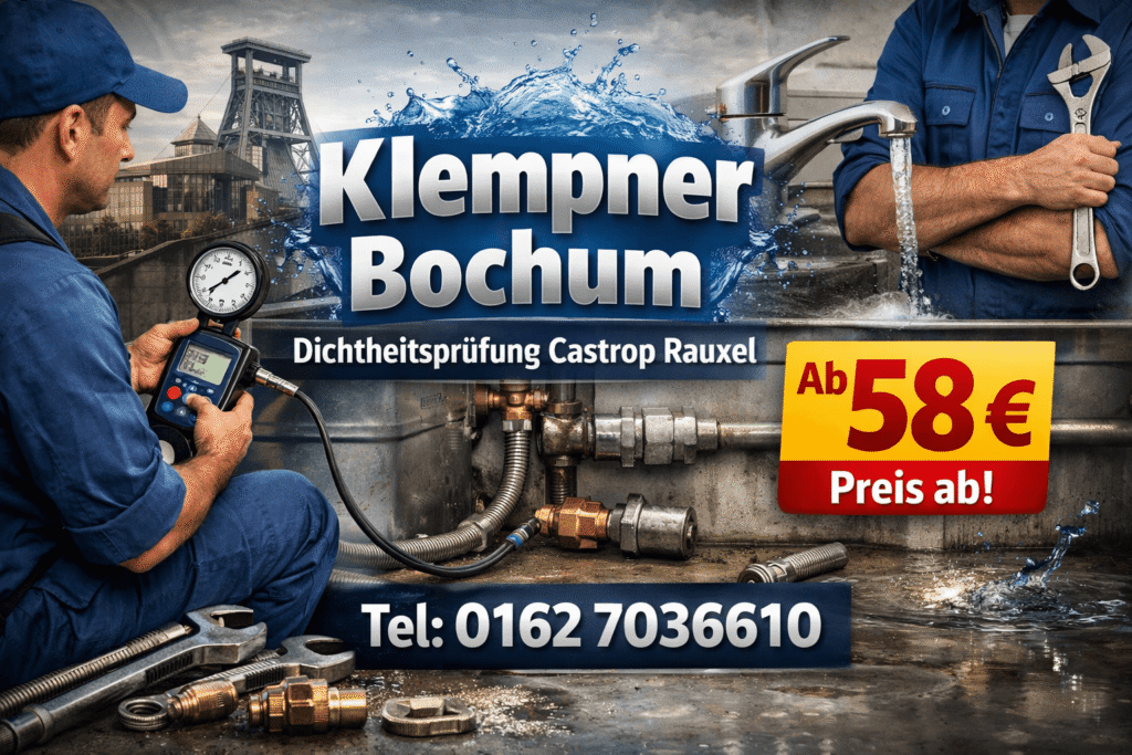 dichtheitsprüfung castrop rauxel