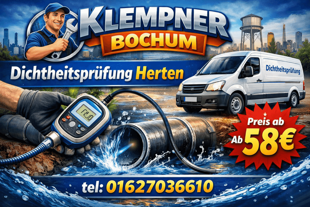 dichtheitsprüfung herten