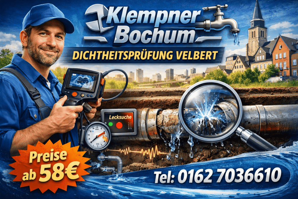 dichtheitsprüfung velbert