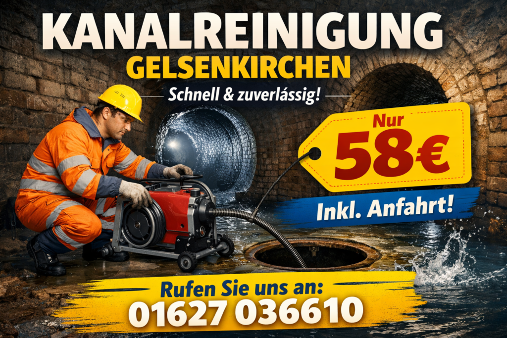 kanalreinigung gelsenkirchen