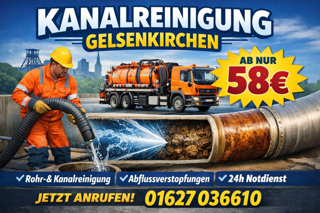 kanalreinigung gelsenkirchen