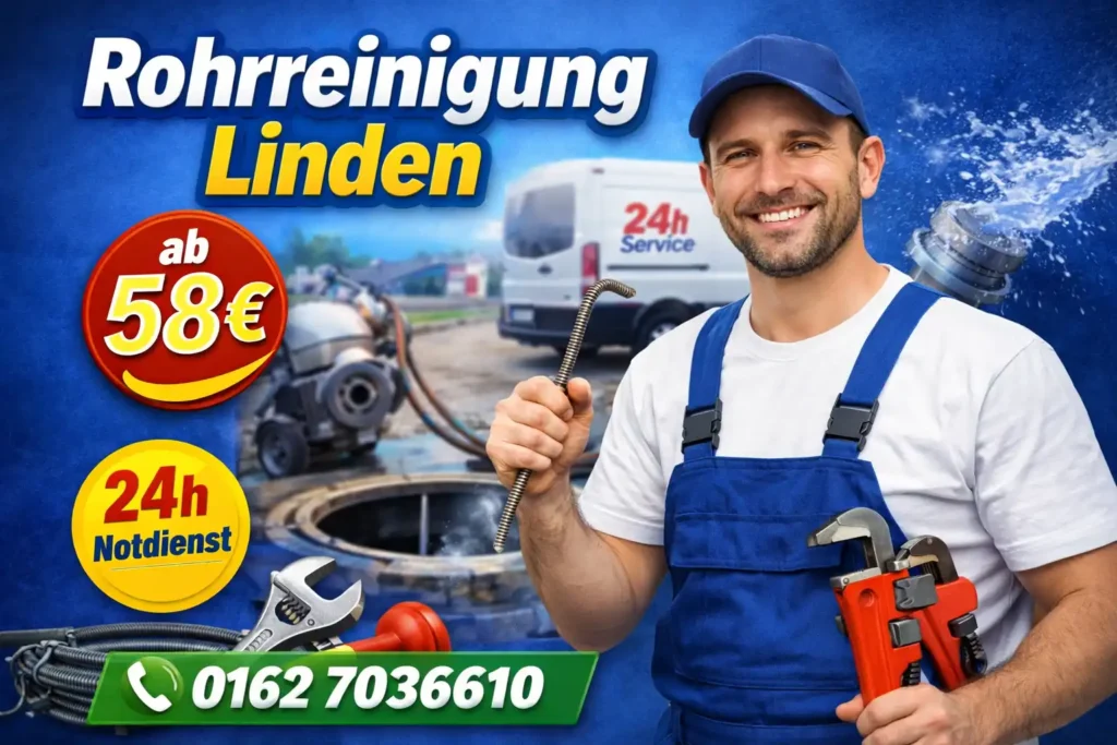 Kosten nach Verfahren in Linden: Spirale, HD-Spülung, TV
