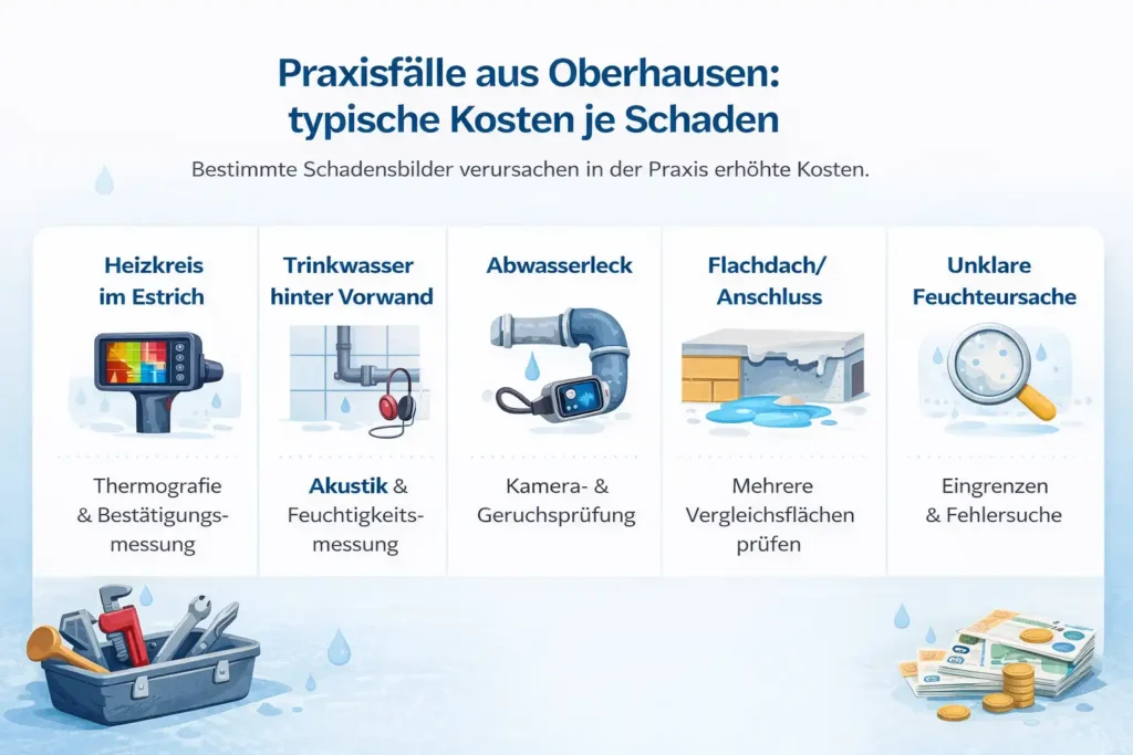 Praxisfälle aus Oberhausen: typische Kosten je Schaden