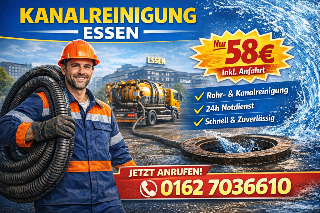 kanalreinigung essen