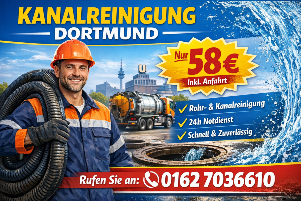 kanalreinigung dortmund