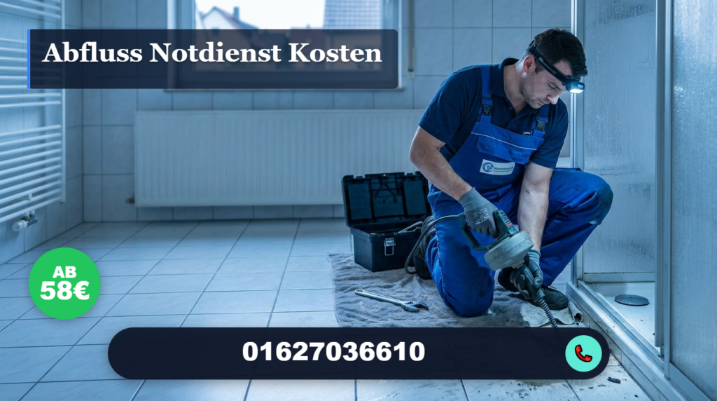 abfluss notdienst kosten