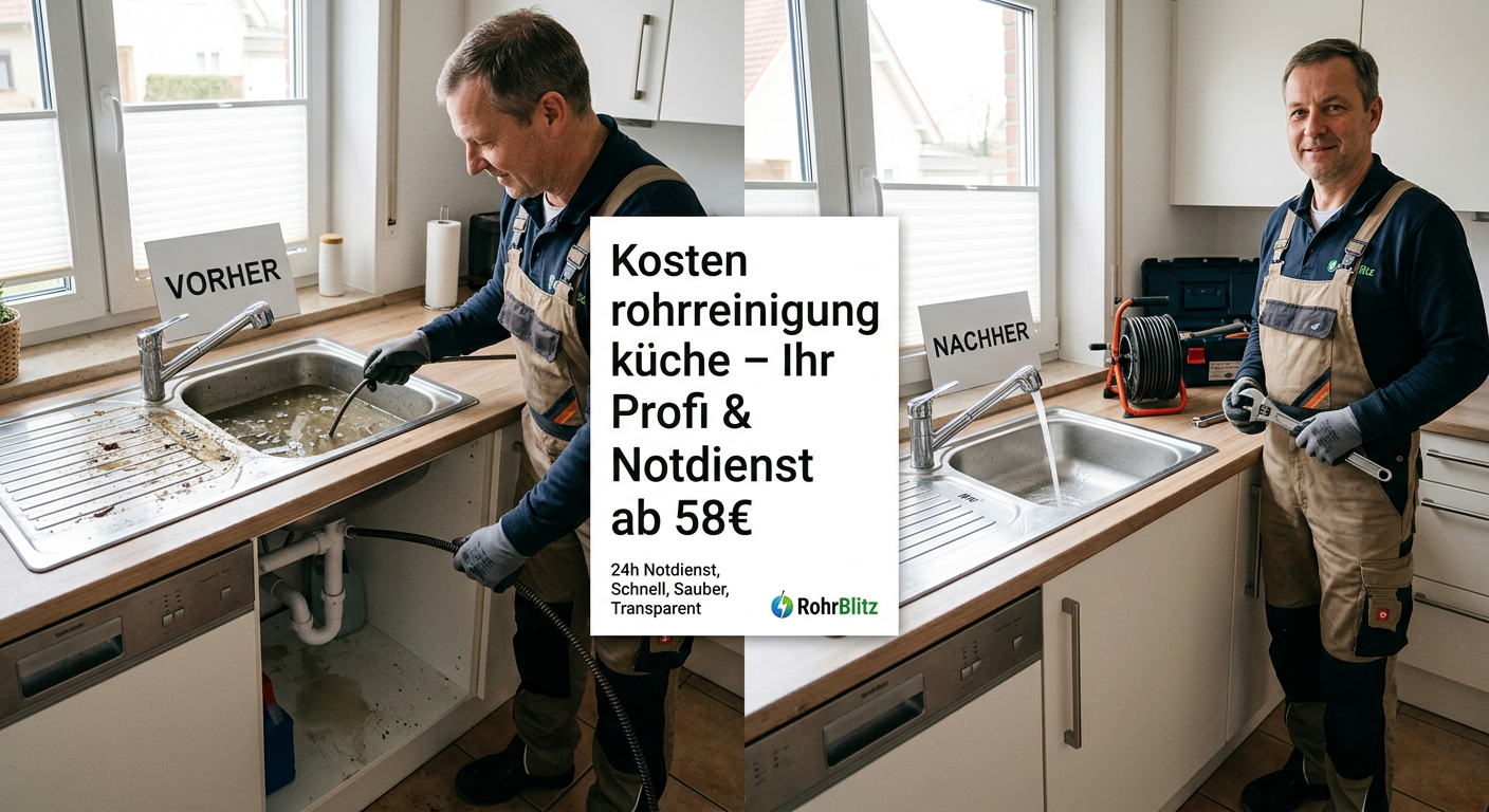 Kosten rohrreinigung küche – Ihr Profi & Notdienst ab 58€