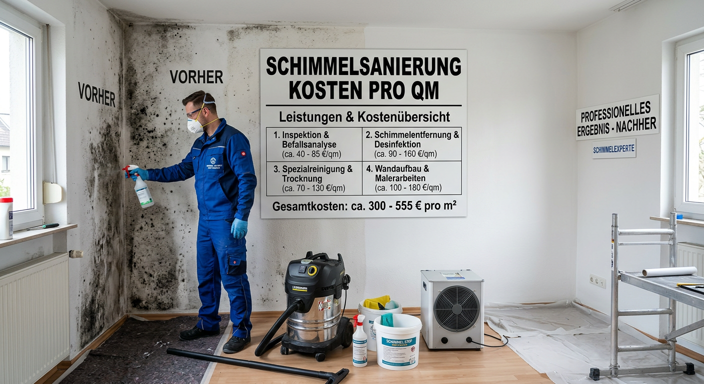 schimmelsanierung kosten pro qm