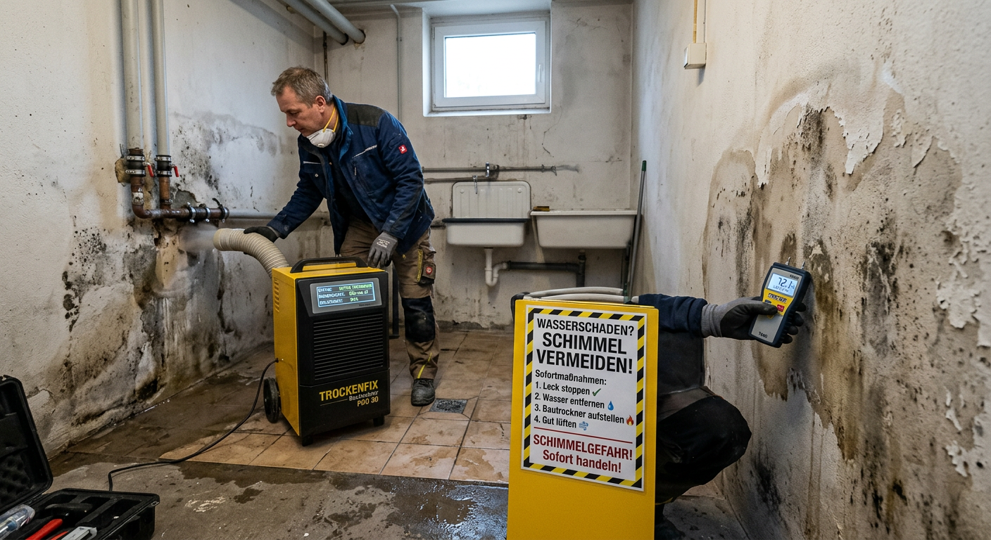 wasserschaden schimmel vermeiden