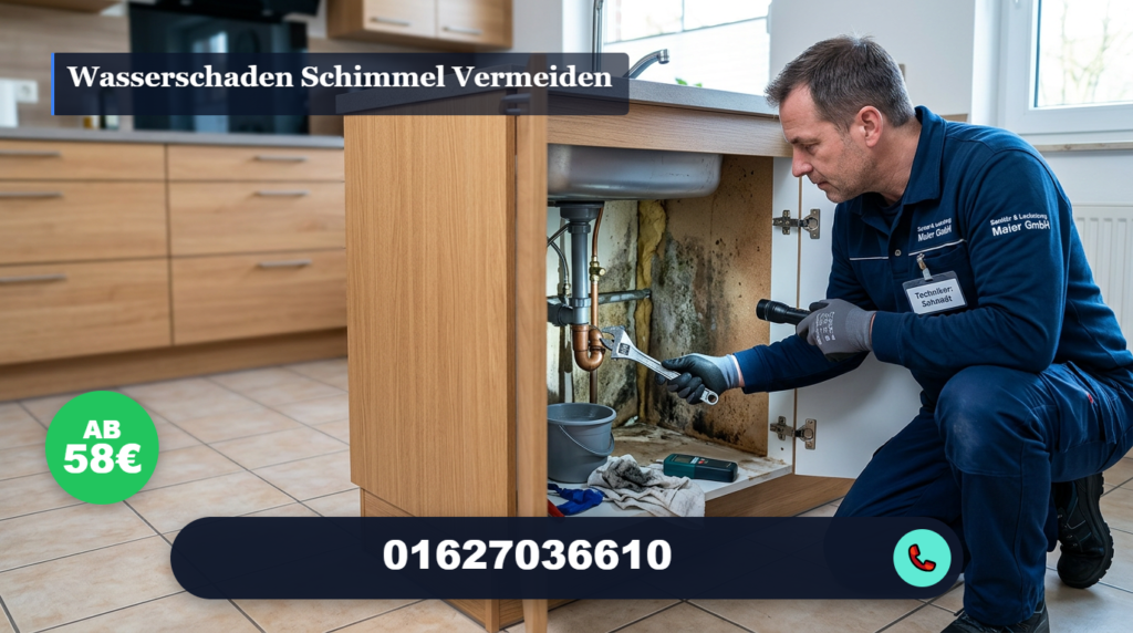 wasserschaden schimmel vermeiden