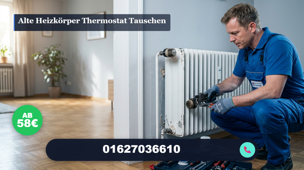 alte heizkörper thermostat tauschen