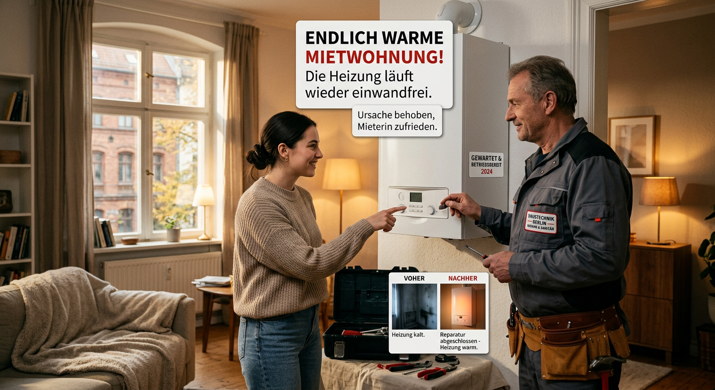 heizung wird nicht warm mietwohnung