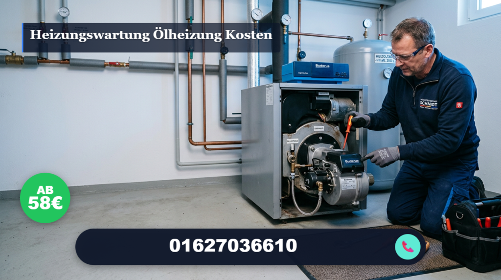 heizungswartung ölheizung kosten