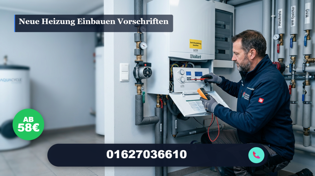 neue heizung einbauen vorschriften