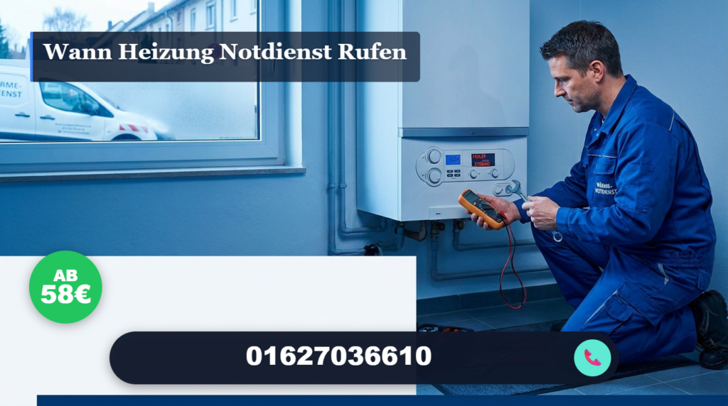 wann heizung notdienst rufen