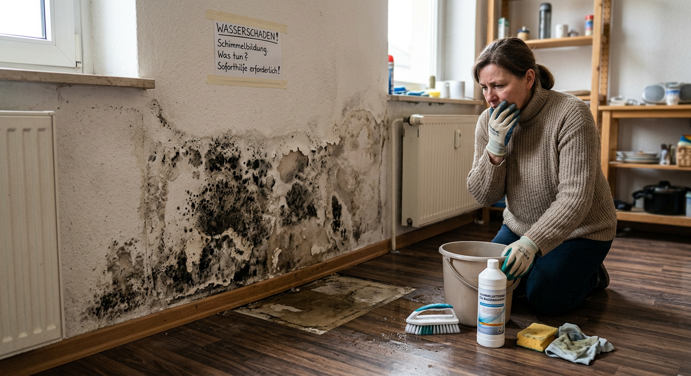 wasserschaden schimmel was tun