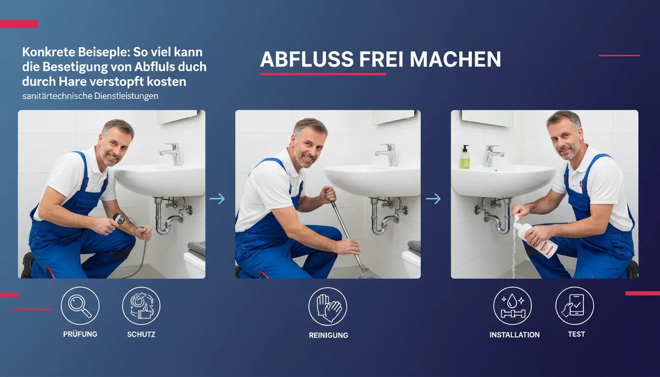 abfluss frei machen – Lösung