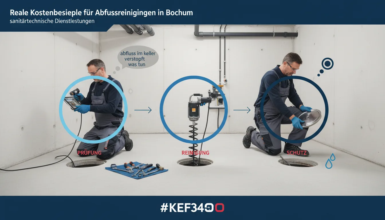 abfluss im keller verstopft was tun – Lösung