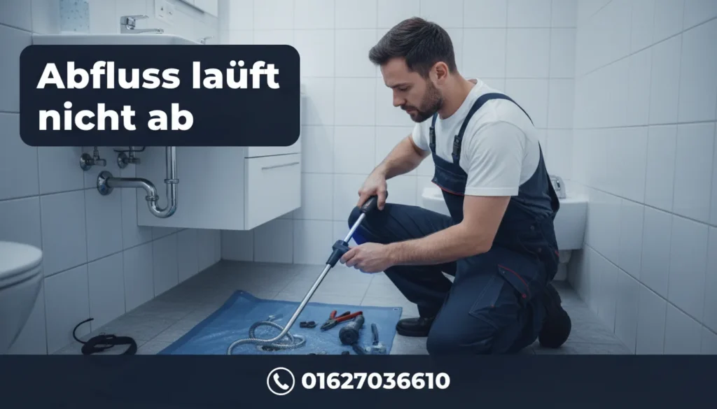 abfluss läuft nicht ab