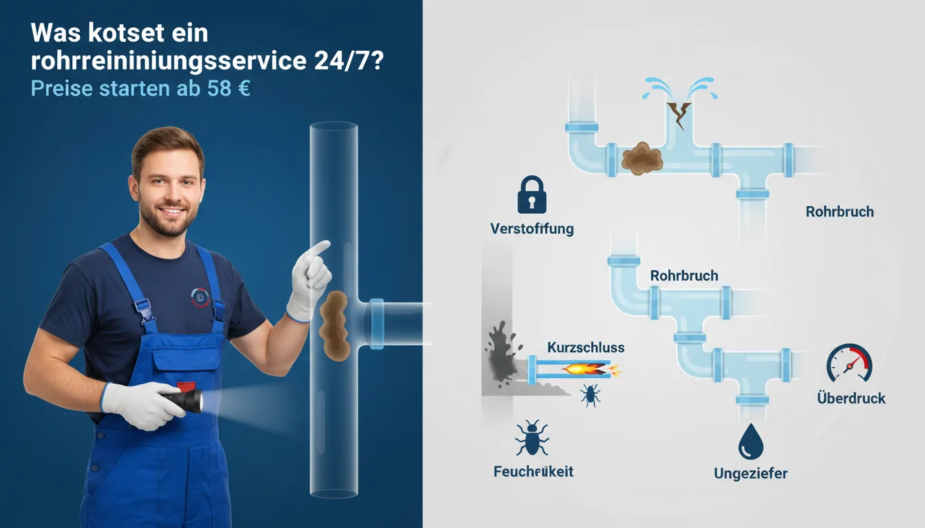 abflussreinigung preise – Problem