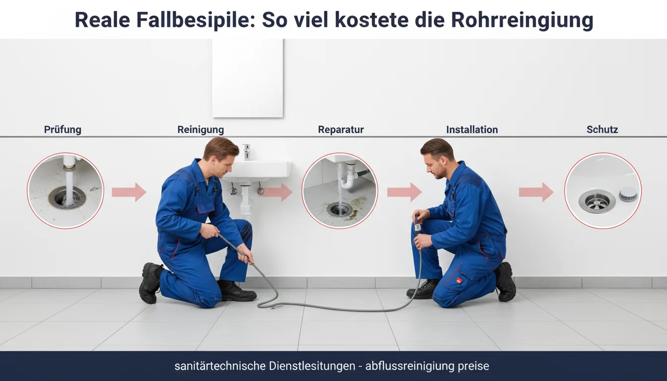 abflussreinigung preise – Lösung