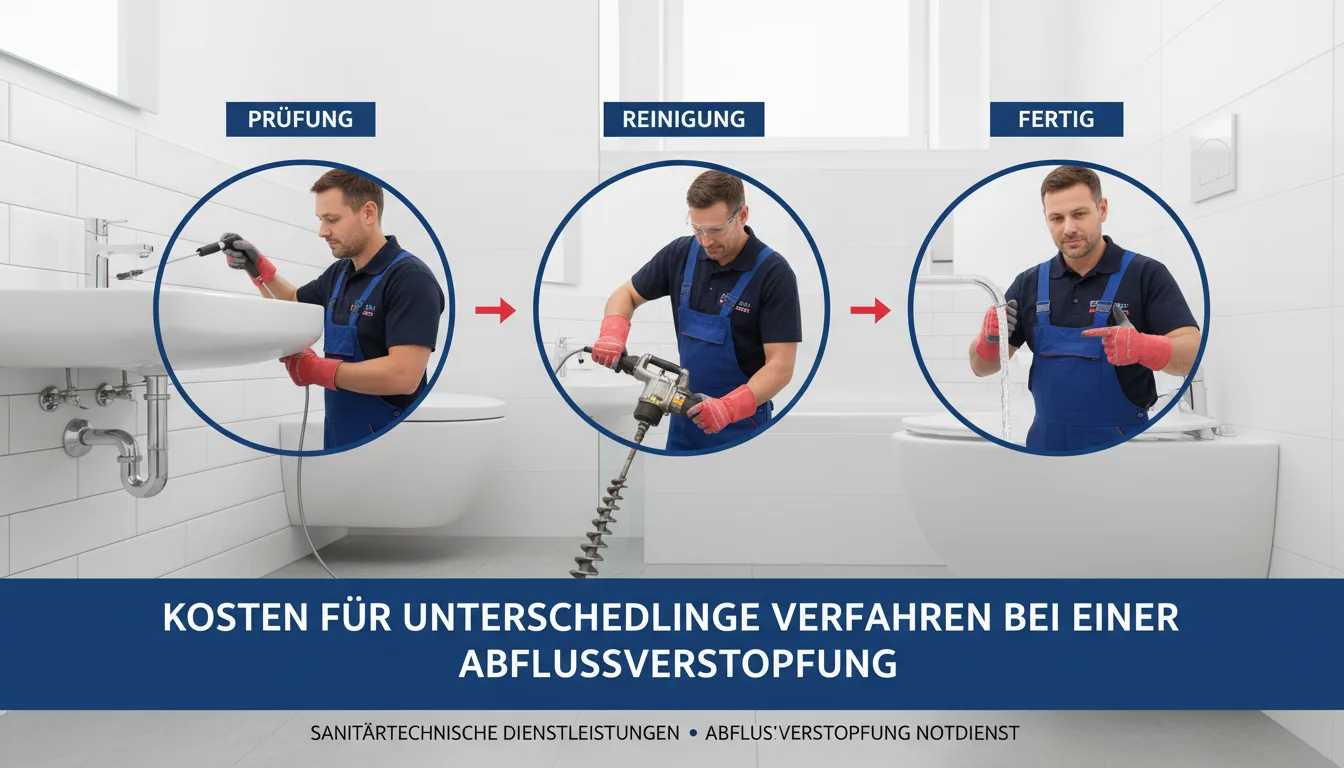 abflussverstopfung notdienst – Lösung
