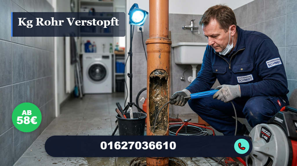 kg rohr verstopft