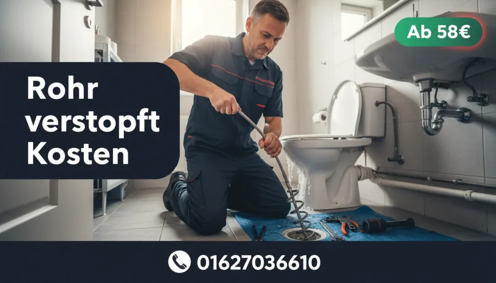 rohr verstopft kosten