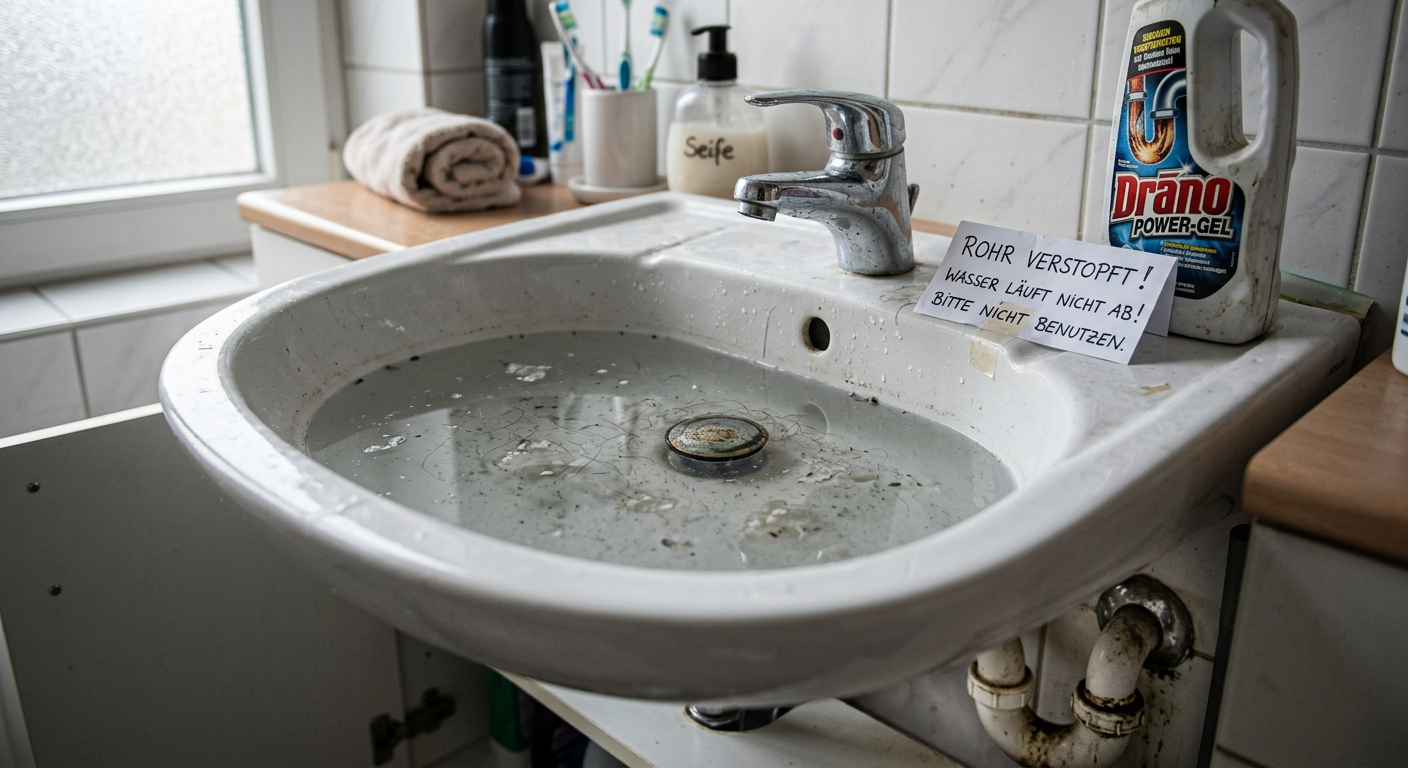 rohr verstopft wasser läuft nicht ab rohr verstopft wasser läuft nicht ab