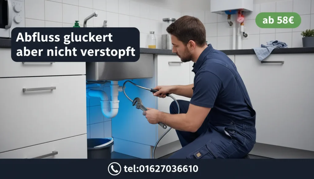 abfluss gluckert aber nicht verstopft