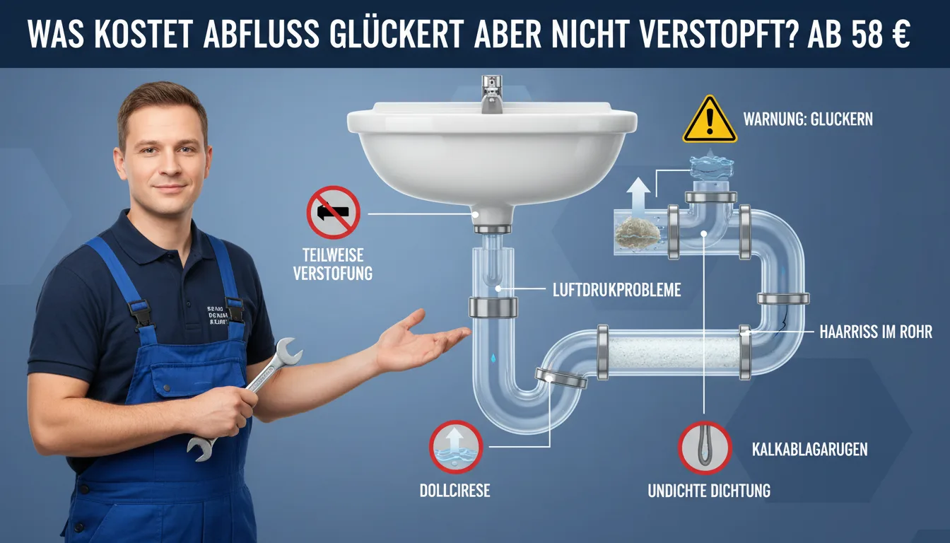 abfluss gluckert aber nicht verstopft – Problem