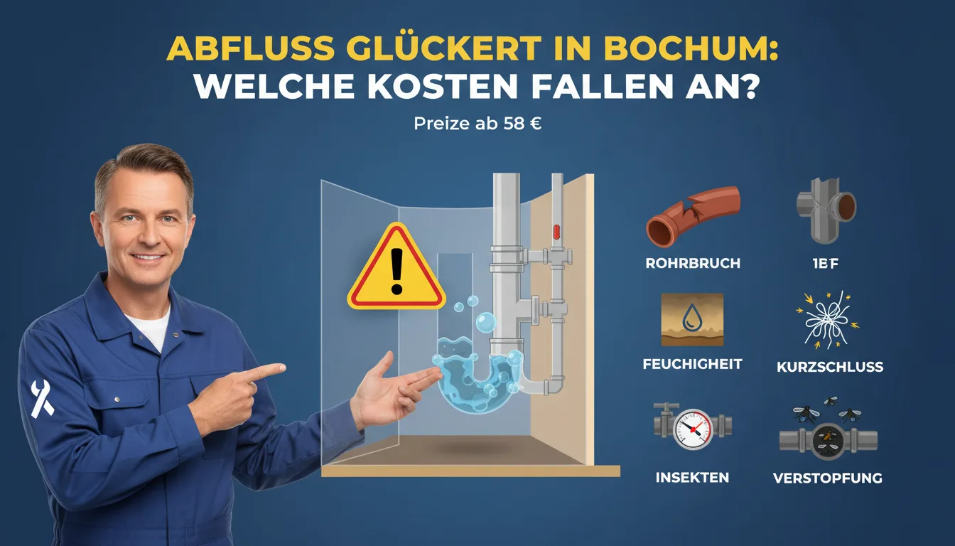 abfluss gluckert – Problem