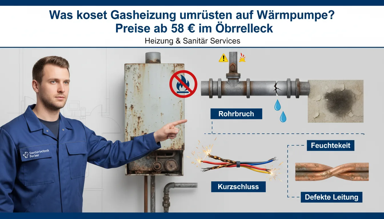 gasheizung umrüsten auf wärmepumpe kosten – Problem