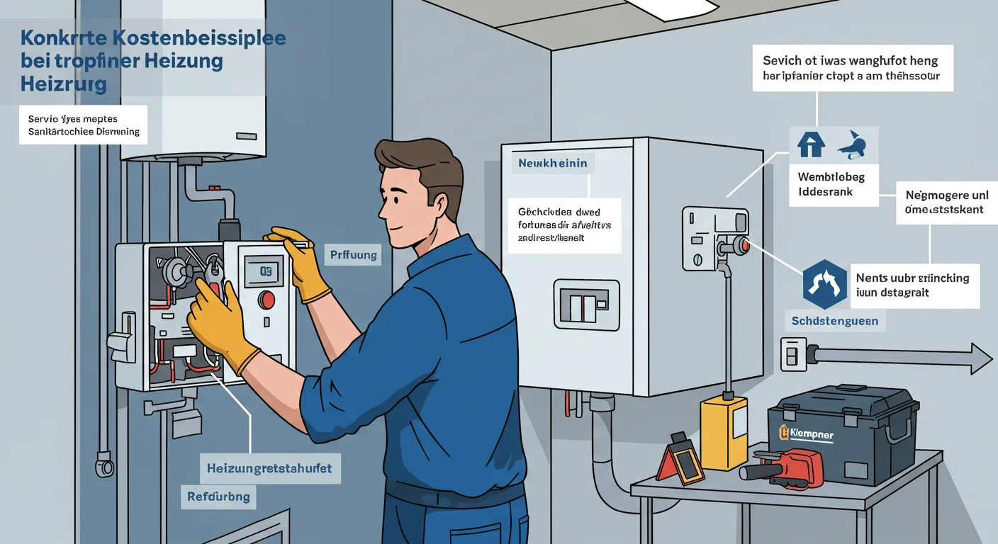 heizung tropft am thermostat – Lösung