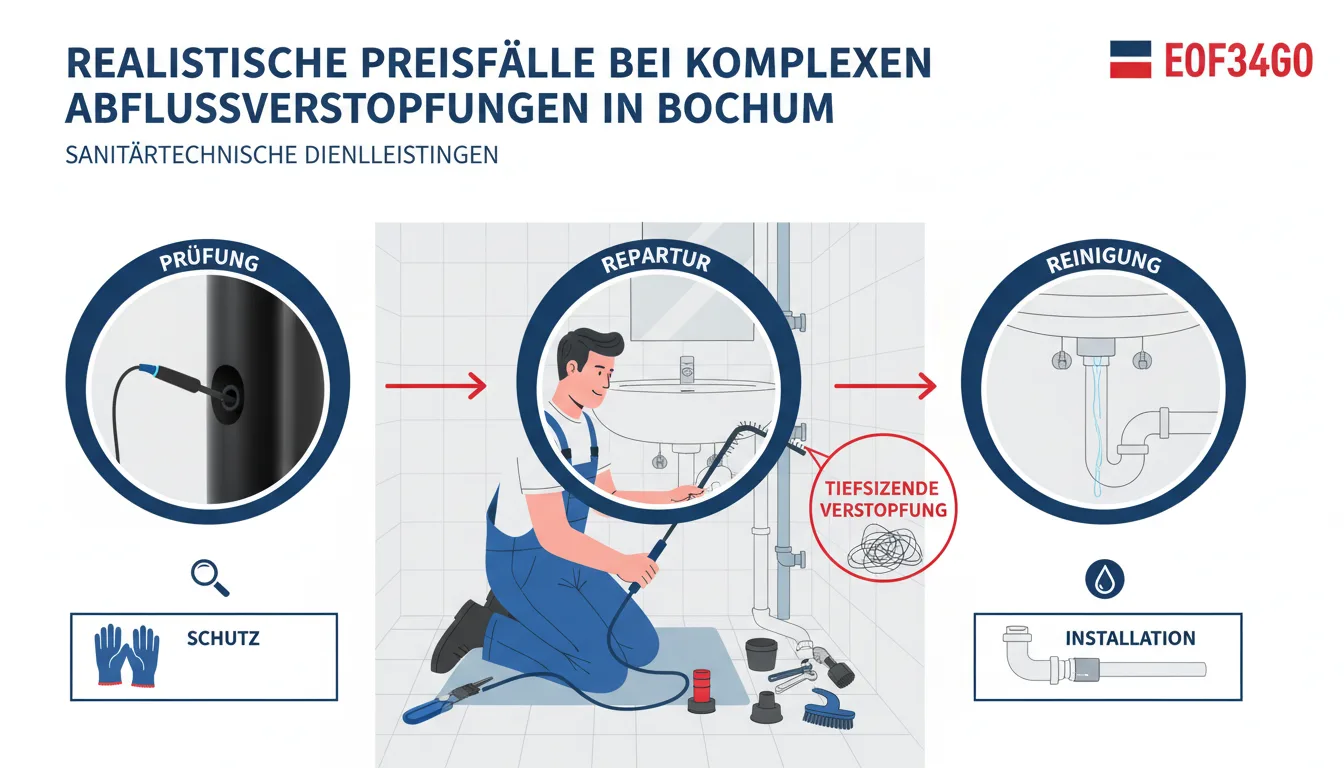 tiefsitzende verstopfung abfluss – Lösung