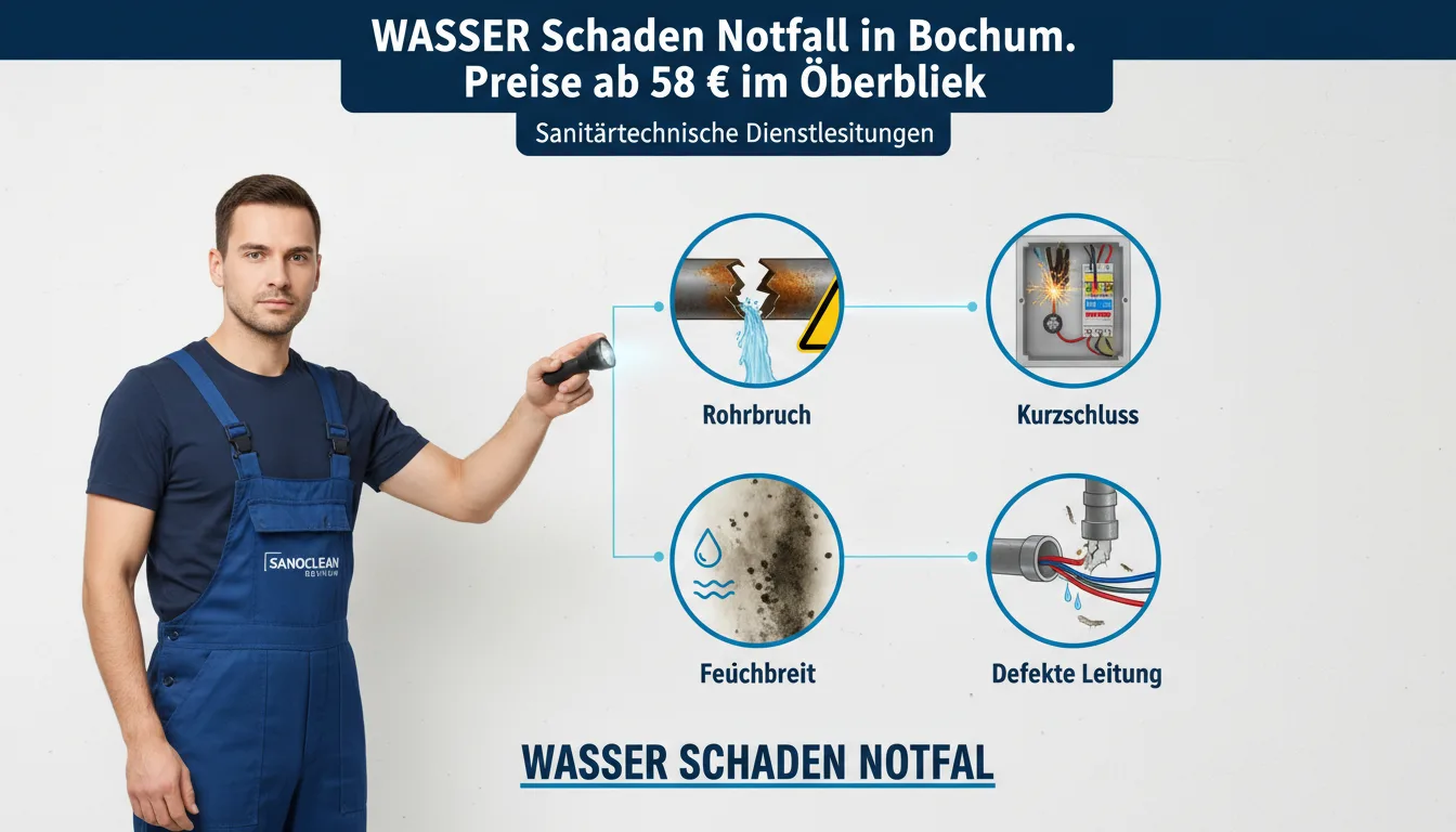 wasserschaden notfall – Problem