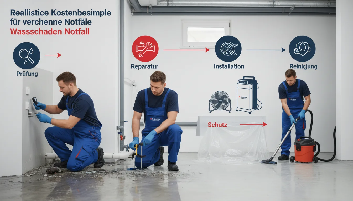 wasserschaden notfall – Lösung