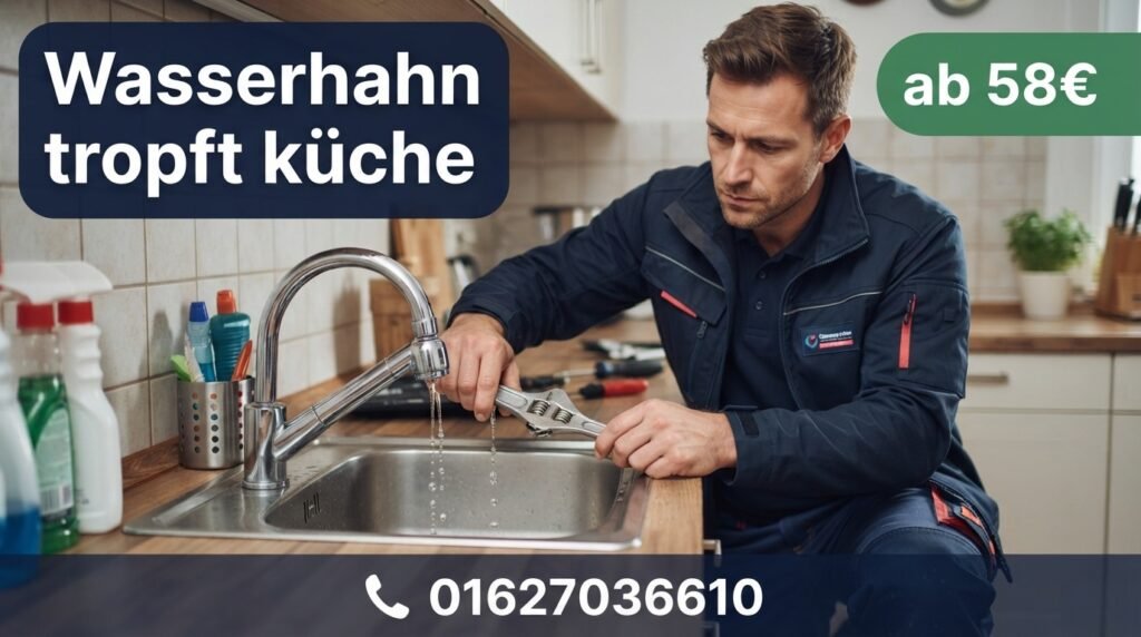 wasserhahn tropft küche